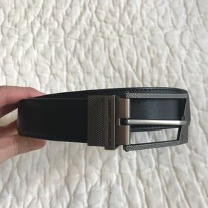 Men’s Under Armour Black Leather Belt Size 38